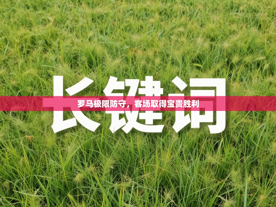 罗马极限防守，客场取得宝贵胜利  第2张